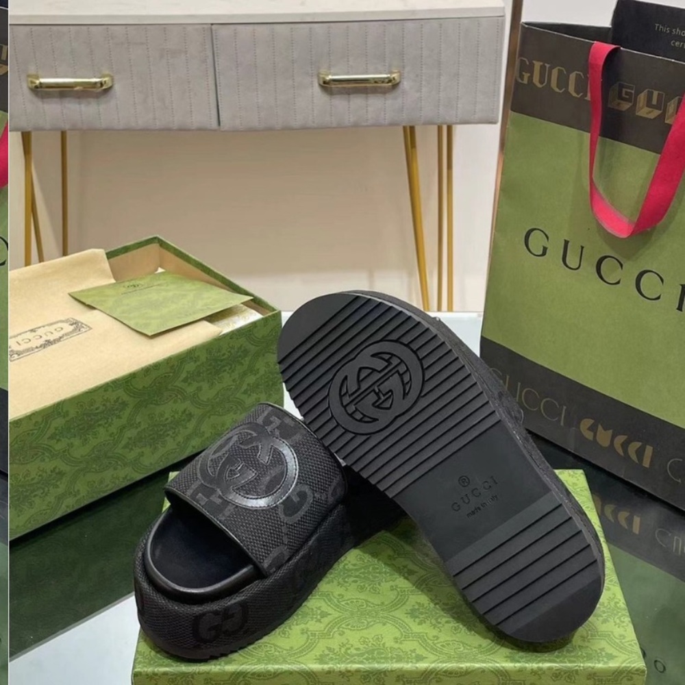 Gucci Black Sandals - Picture 4 of 7